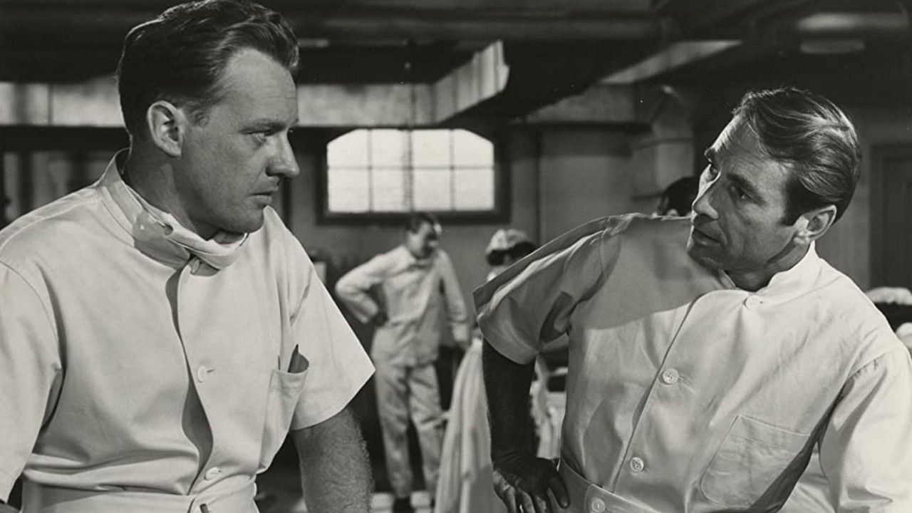 The Girl in White backdrop