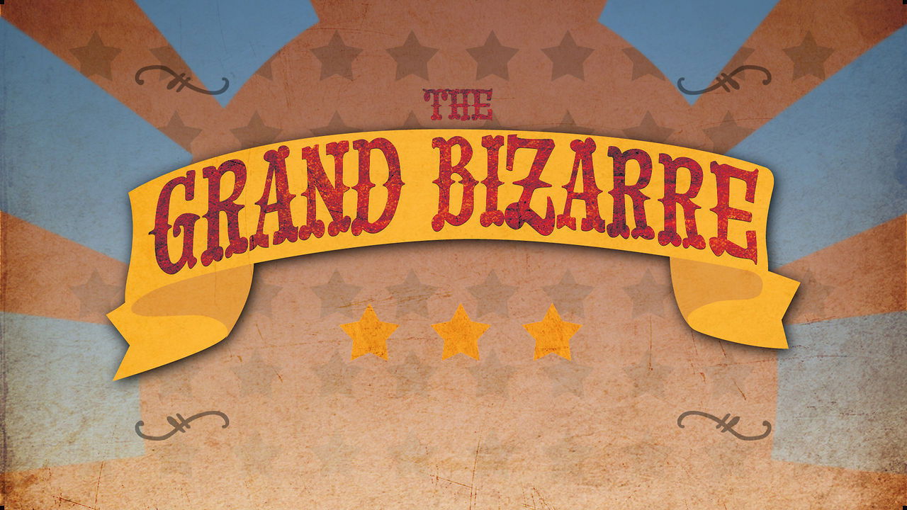 The Grand Bizarre backdrop