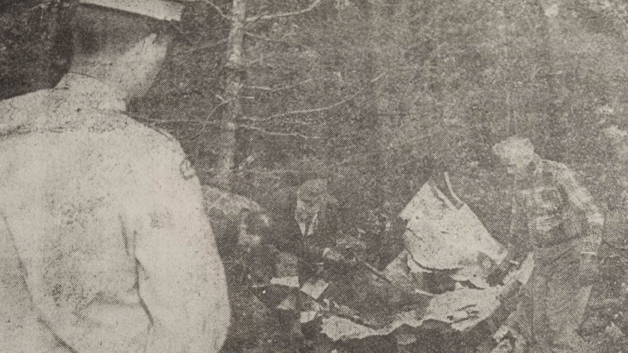 Douglas DC-4 backdrop