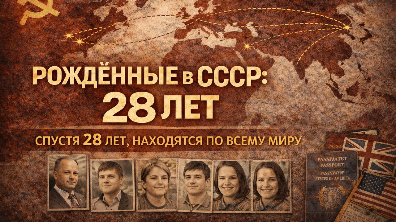 Born in the USSR: 28 Up backdrop