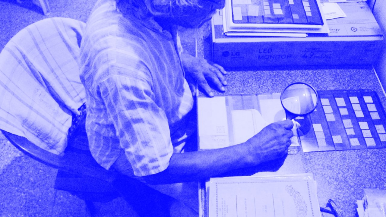 The Volunteer Archivists backdrop