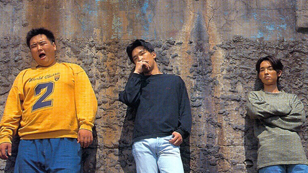 Three Friends backdrop