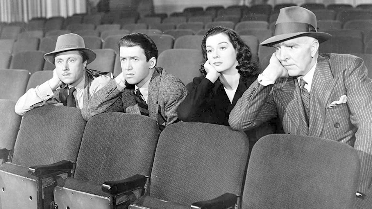 No Time for Comedy backdrop