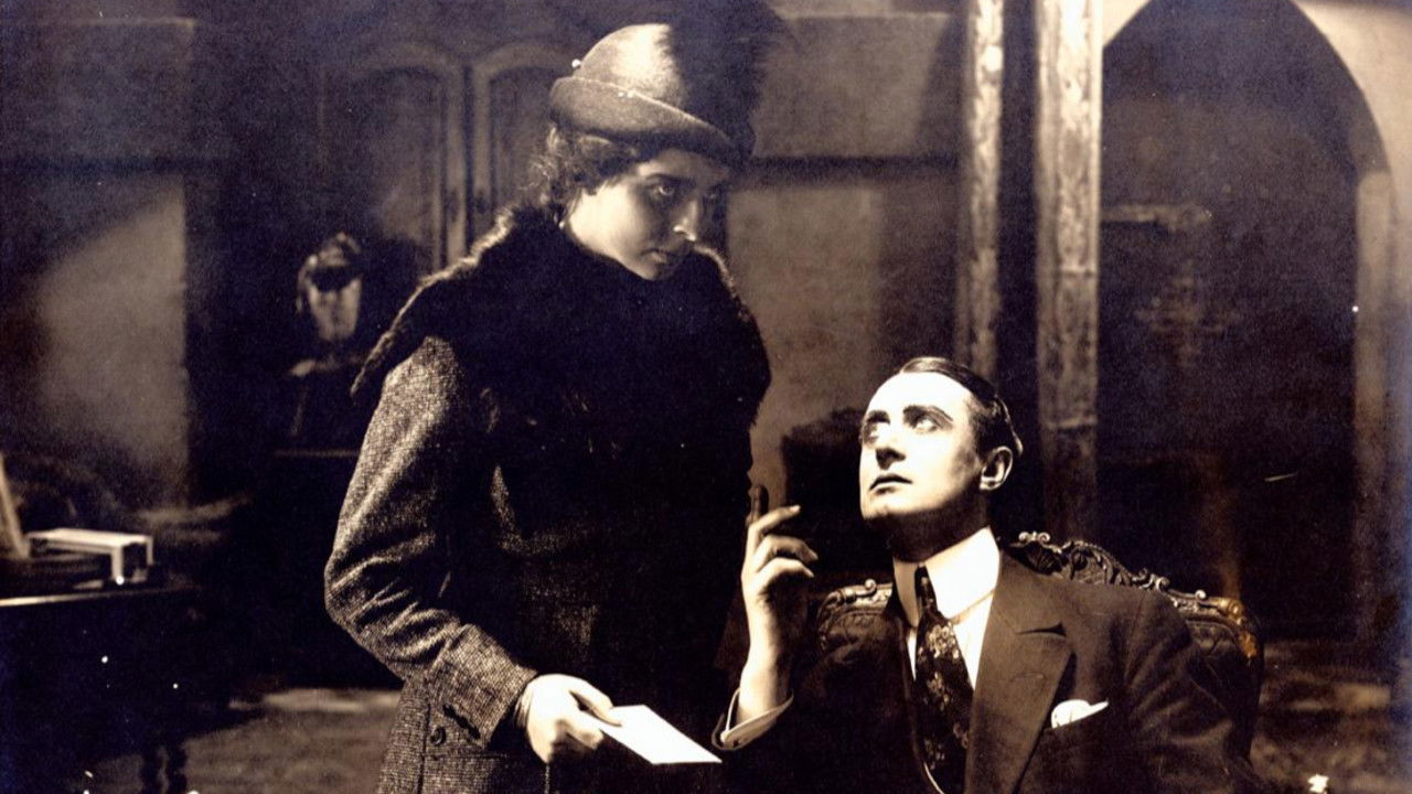 Den mystiske selskabsdame backdrop