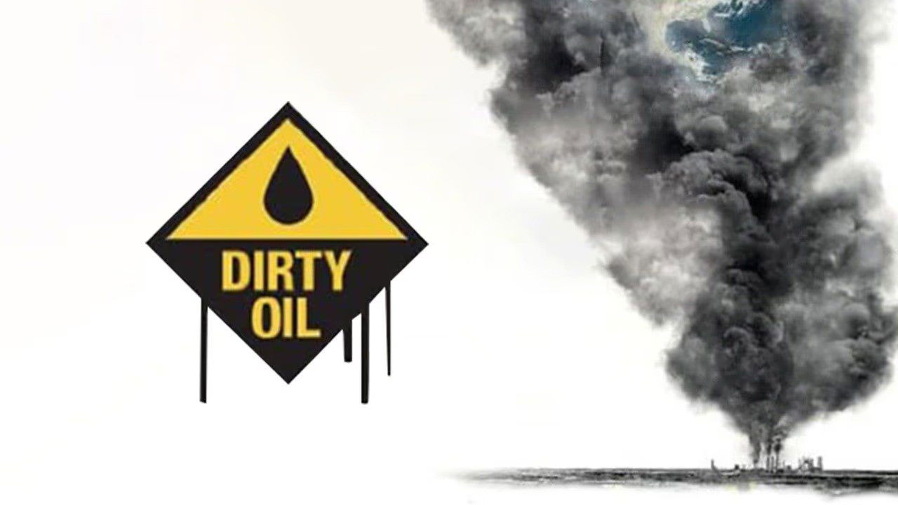 Dirty Oil backdrop