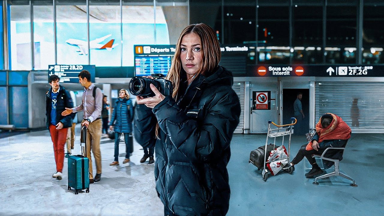 La face cachée de l'aéroport CDG la nuit backdrop
