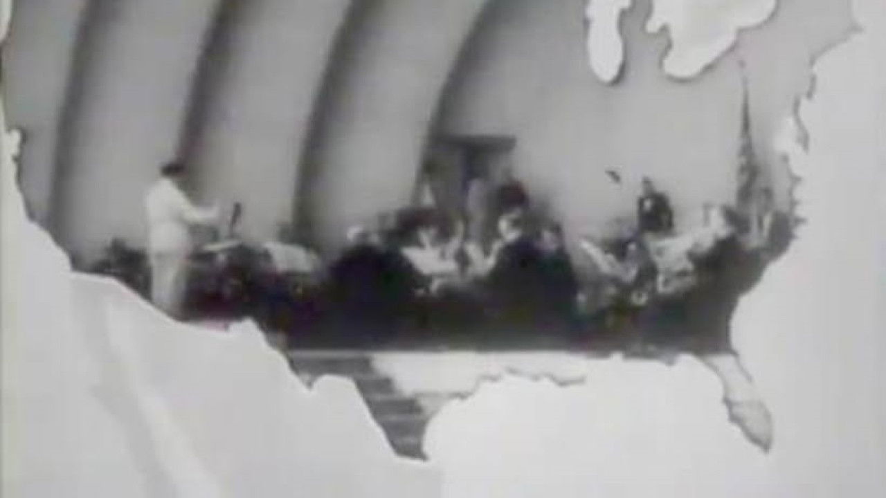 Imagining America backdrop