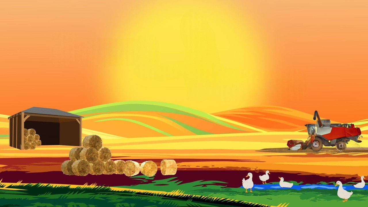 Harvest on the Farm backdrop