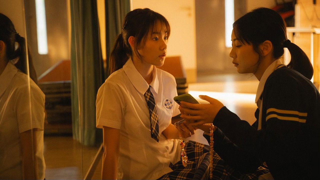 Blossoms Under Somewhere backdrop