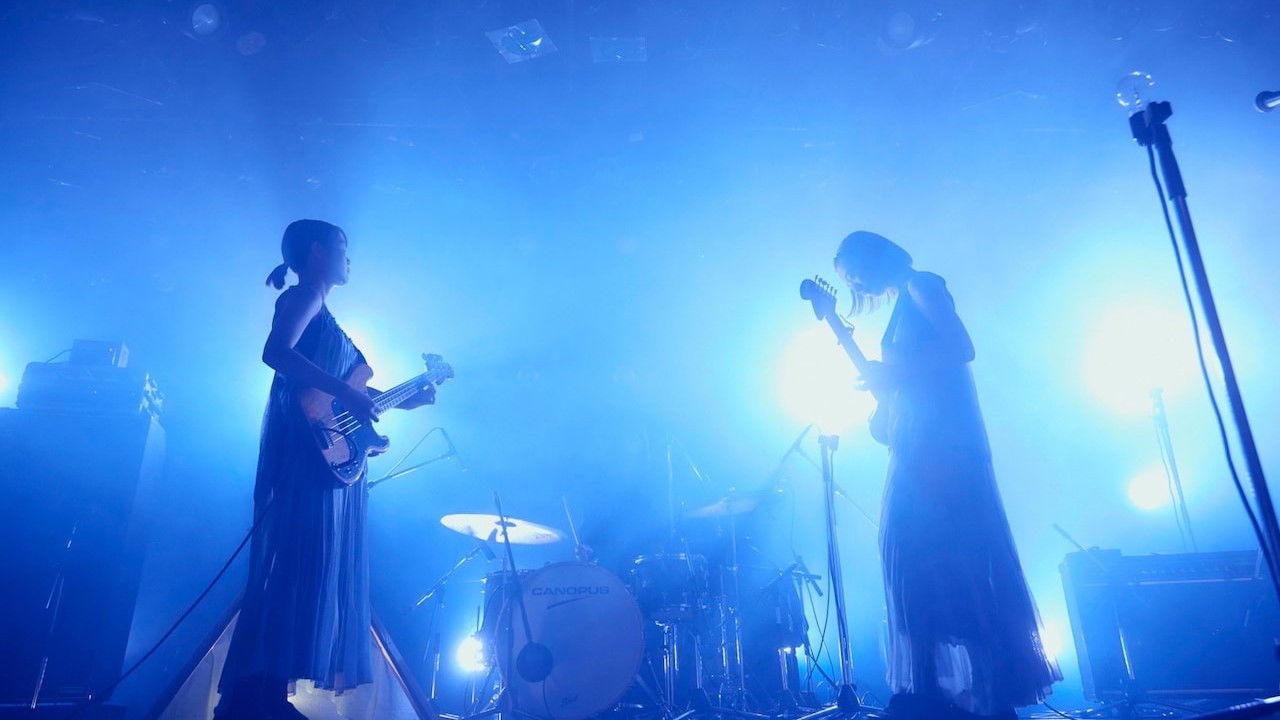 羊文学 Tour 2021 "Hidden Place" USEN STUDIO COAST 2021.9.24 backdrop