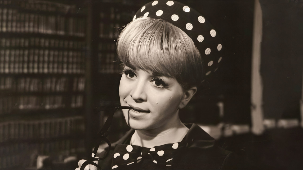 My secretary is mad... mad... mad... backdrop