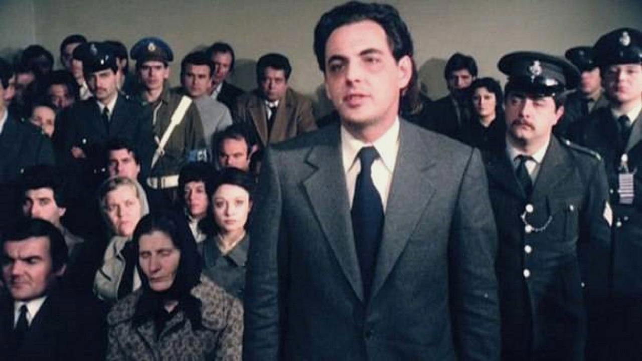 The Man with the Carnation backdrop