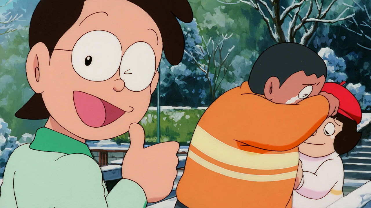 Doraemon: Ganbare! Gian!! backdrop