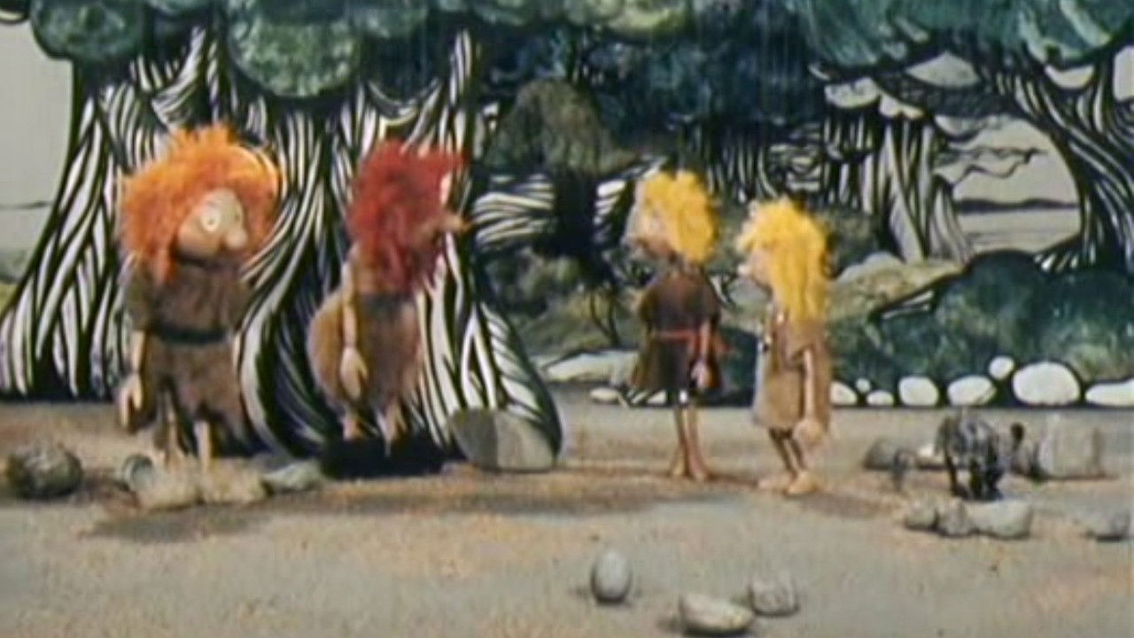 Augsburger Puppenkiste - Die Steinzeitkinder backdrop