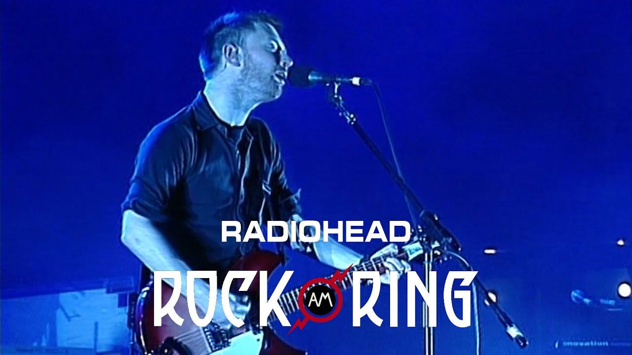 Radiohead: Rocks Germany 2001 backdrop