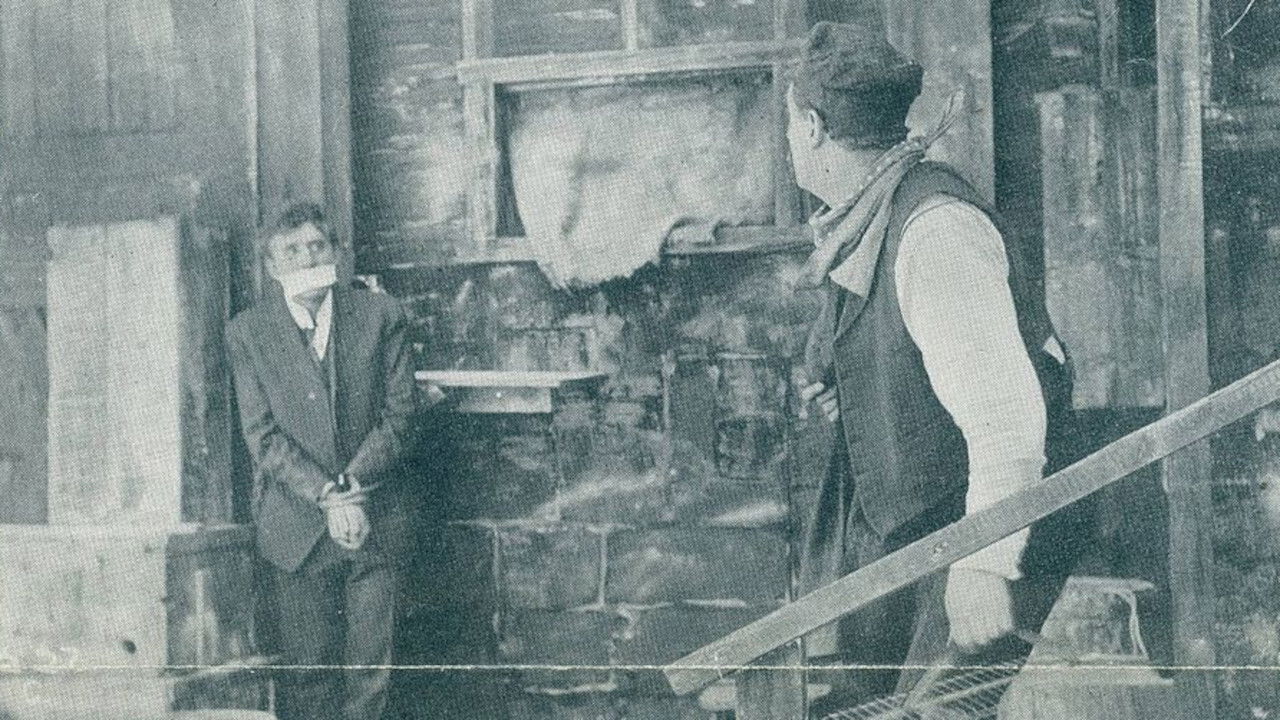 The Ferrets backdrop