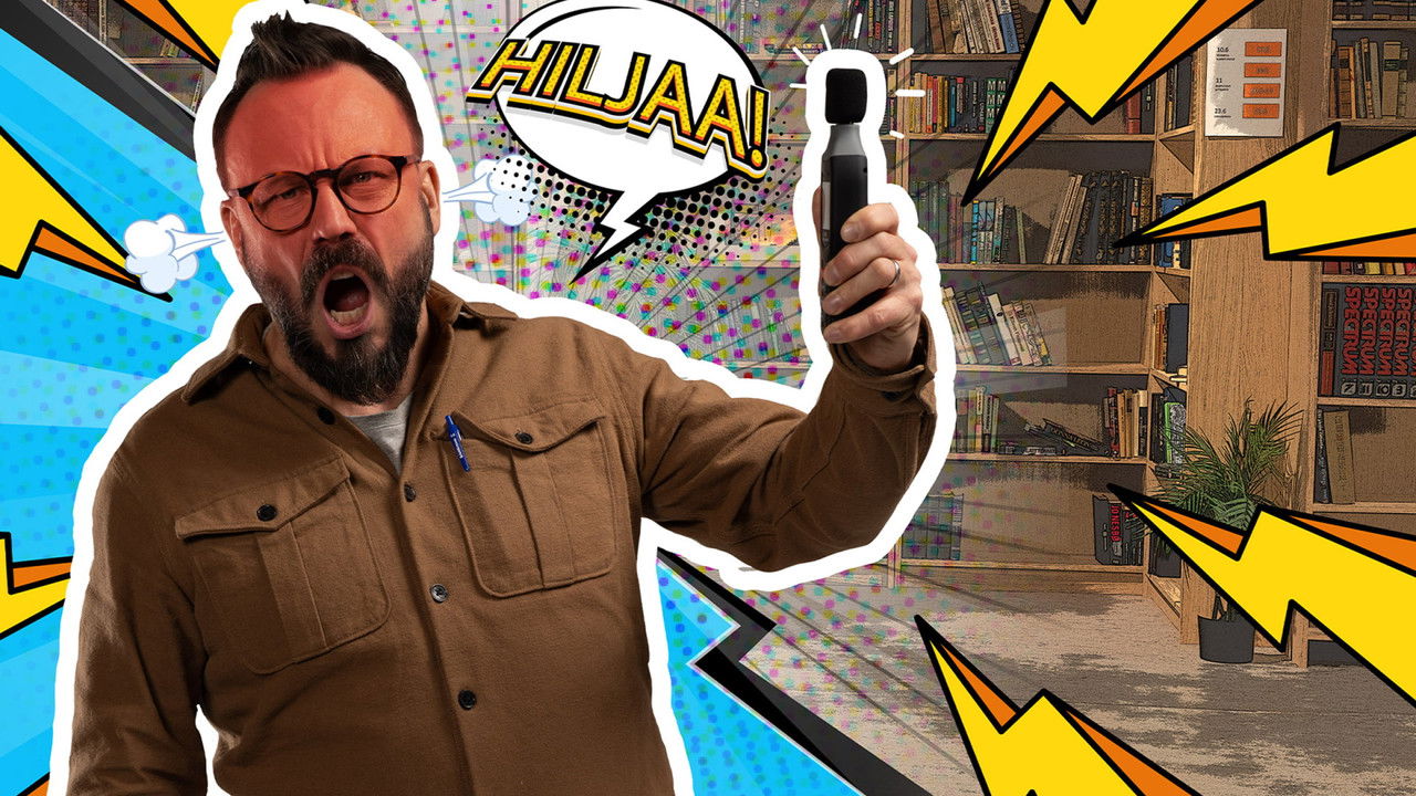 Silent Library Suomi backdrop