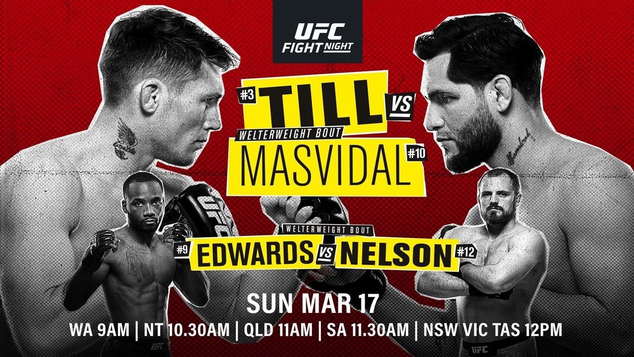 UFC Fight Night 147: Till vs. Masvidal backdrop