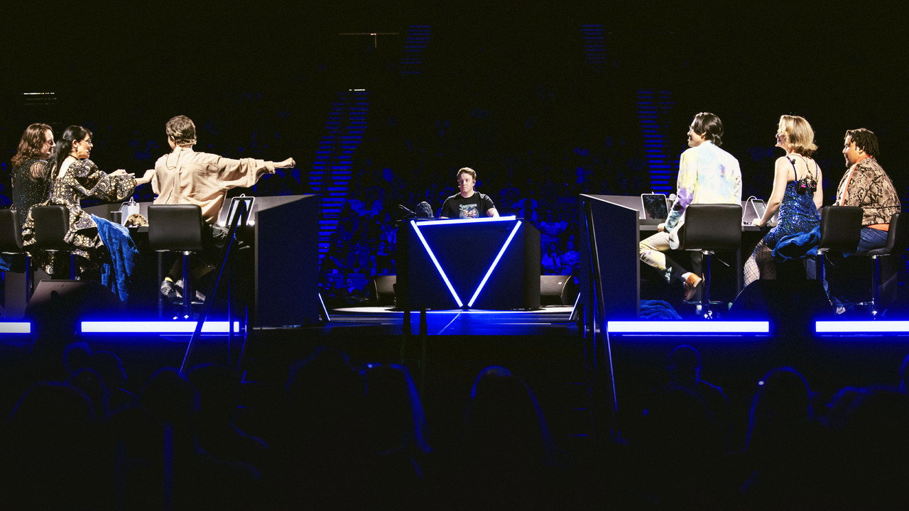 Dimension 20 Live: Viva Más Vegas backdrop