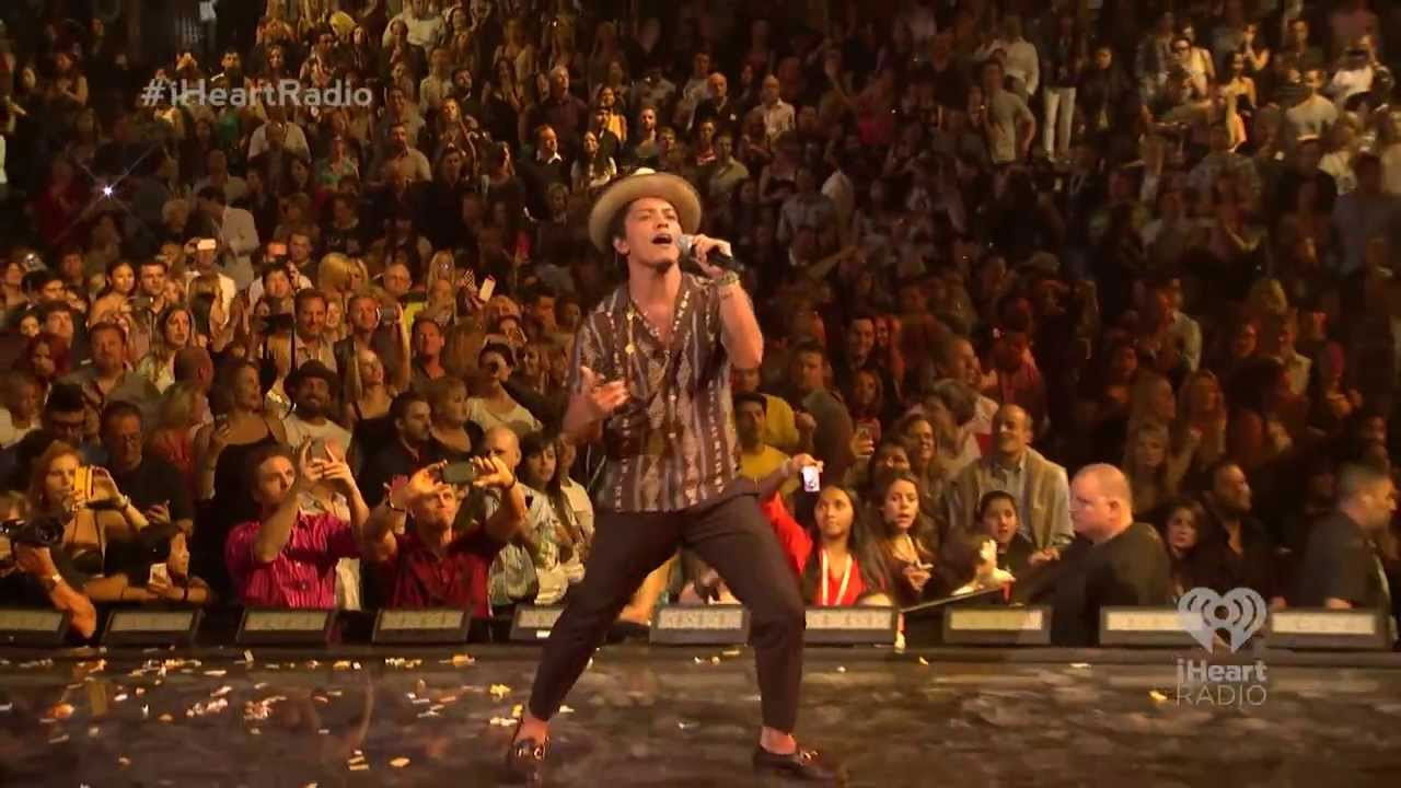 Bruno Mars - iHeartRadio Music Festival backdrop