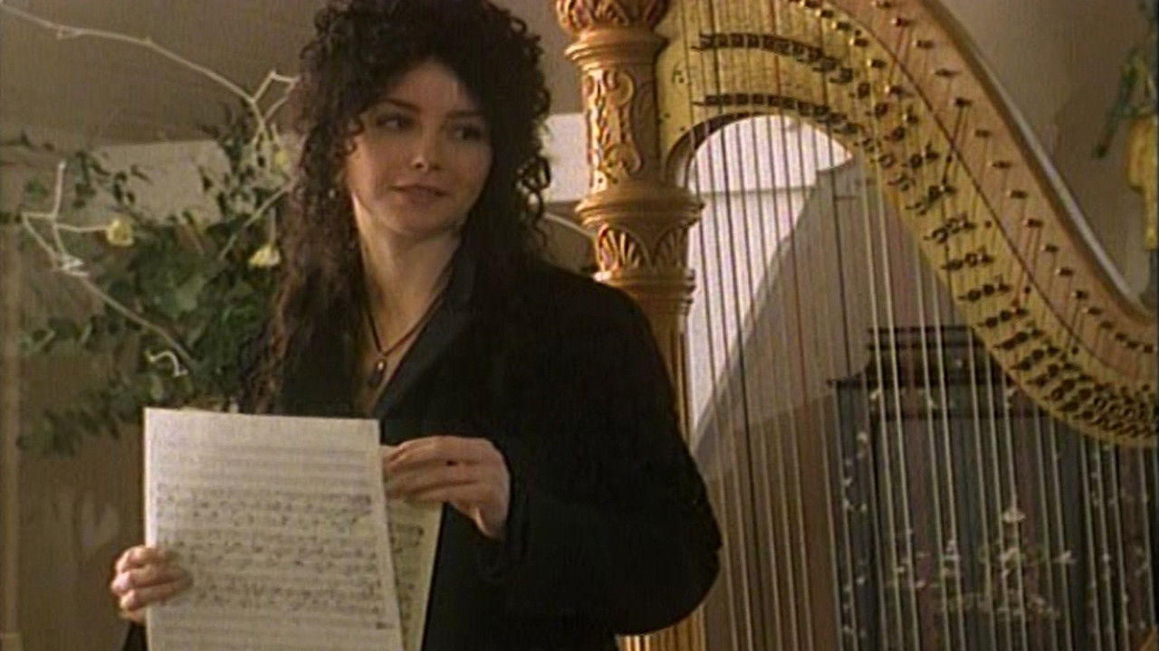 The Harpist backdrop