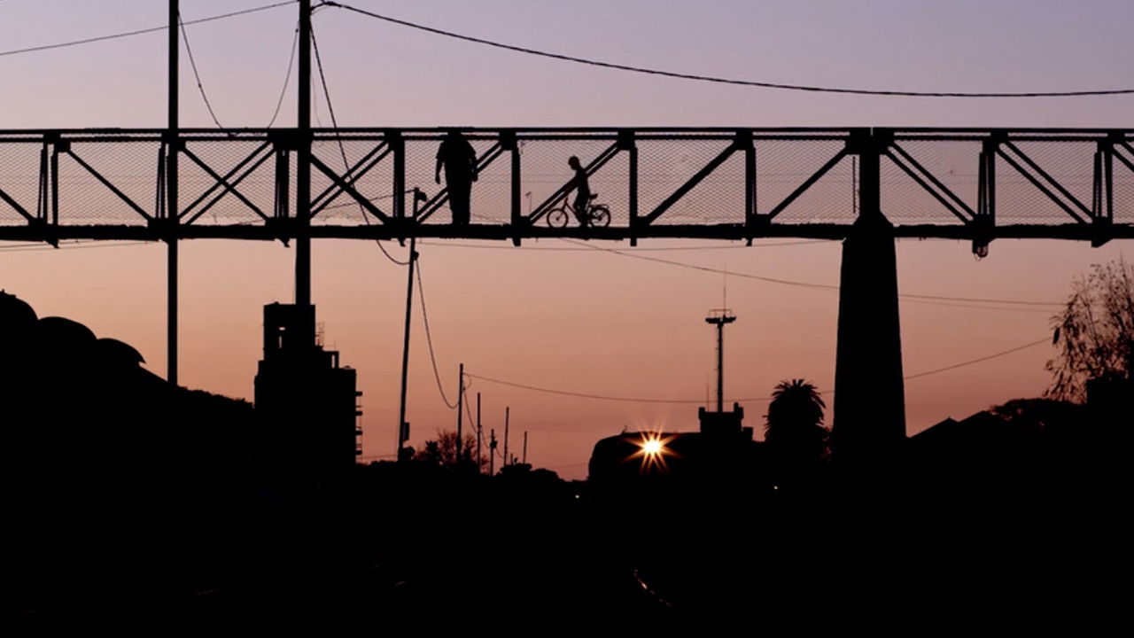 La pasarela backdrop