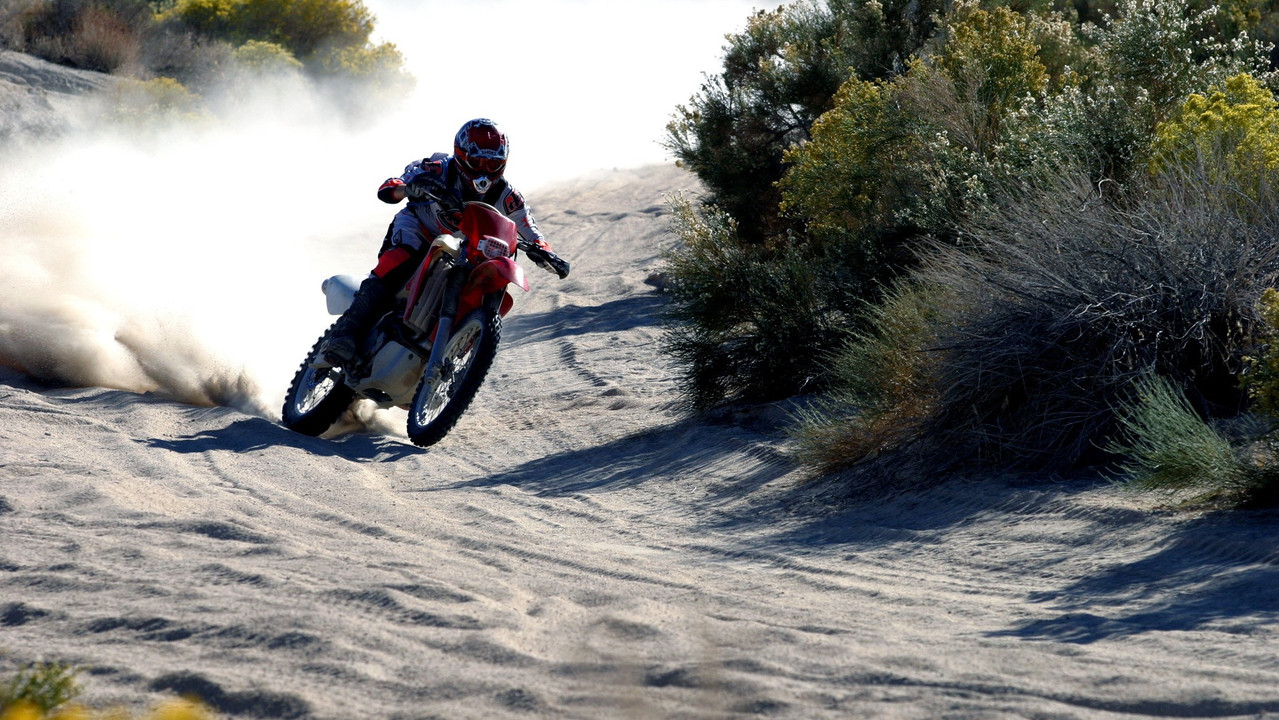 Dust to Glory backdrop