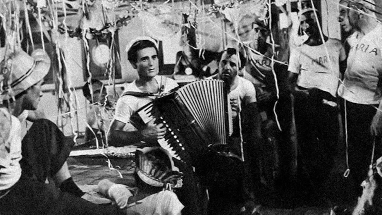 Fire Over the Sea backdrop