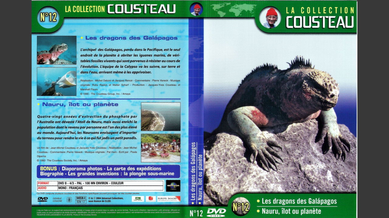 The Cousteau Collection N°12-1 | The Dragons of the Galapagos backdrop