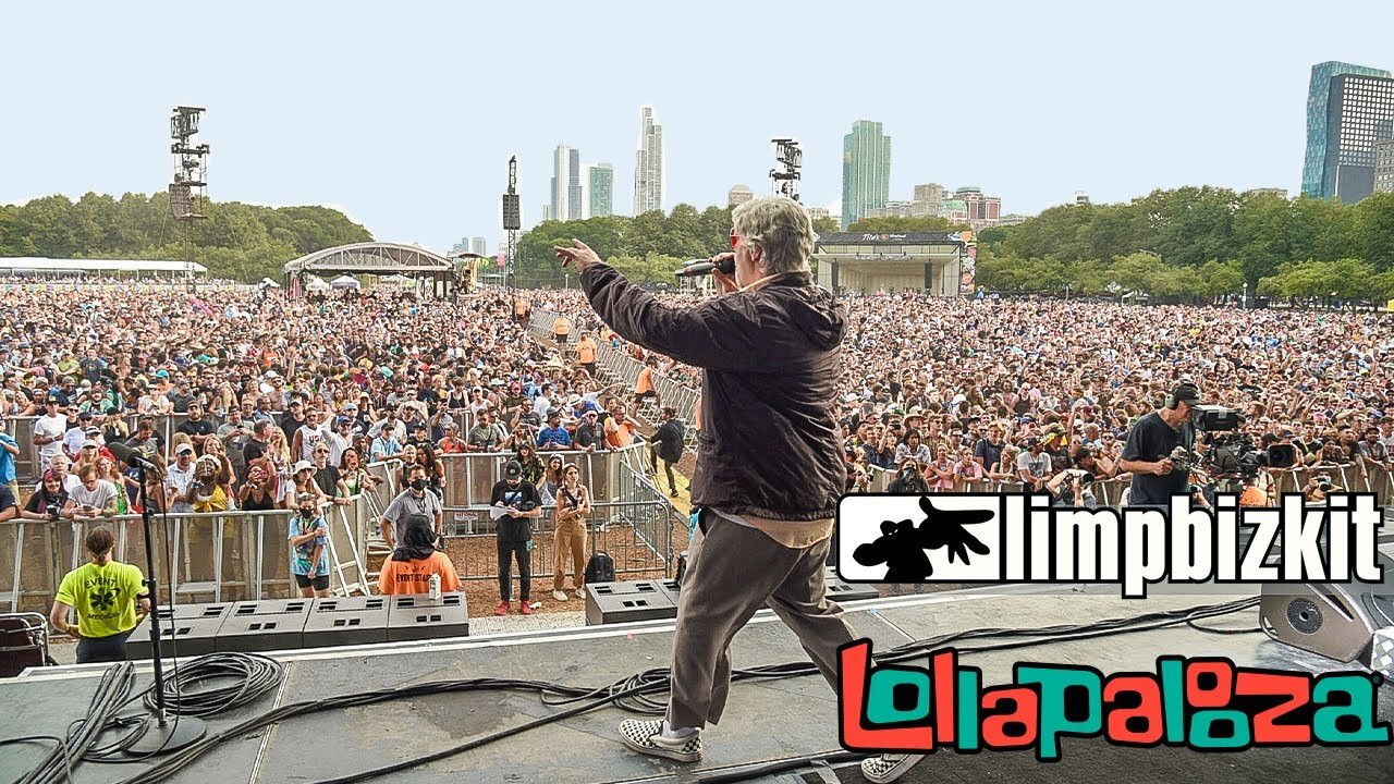 Limp Bizkit - Live at Lollapalooza 2021 backdrop