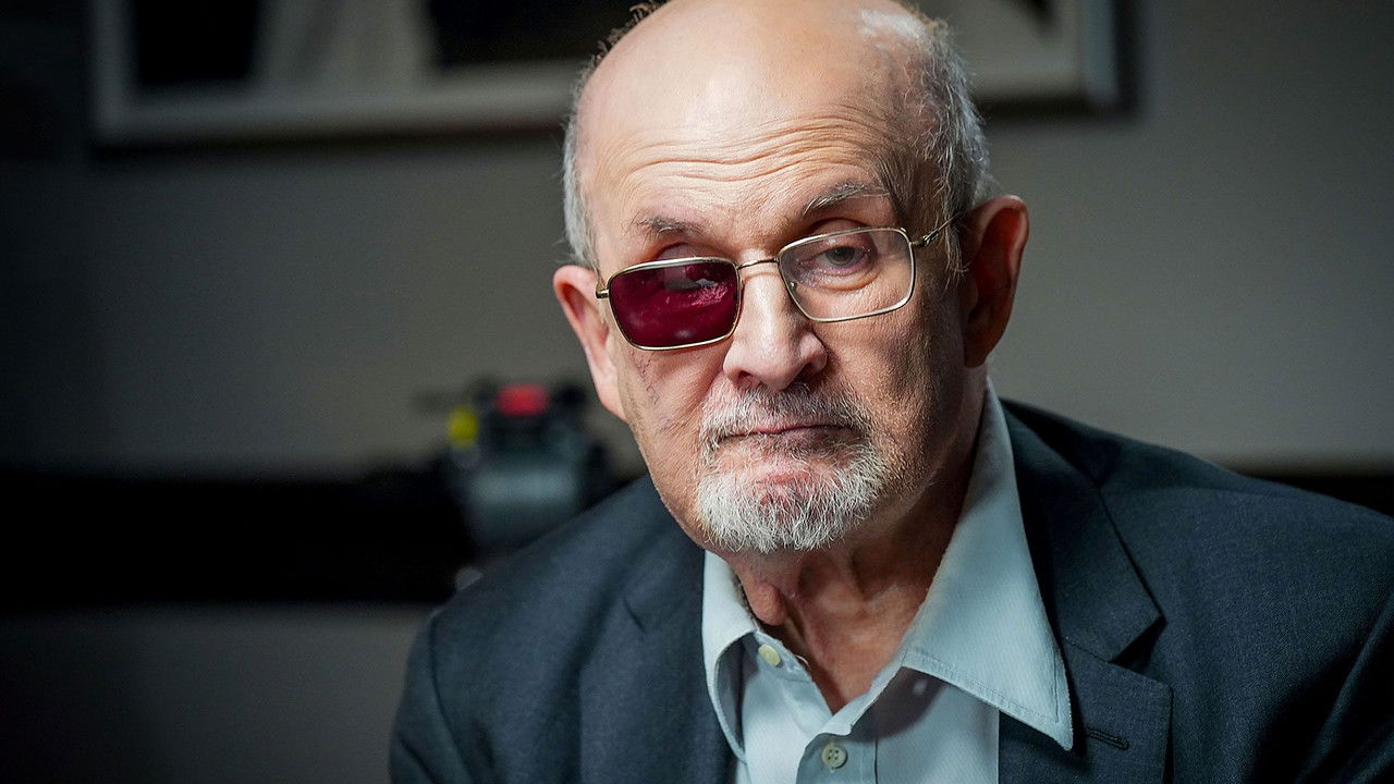 Salman Rushdie: Through a Glass Darkly backdrop