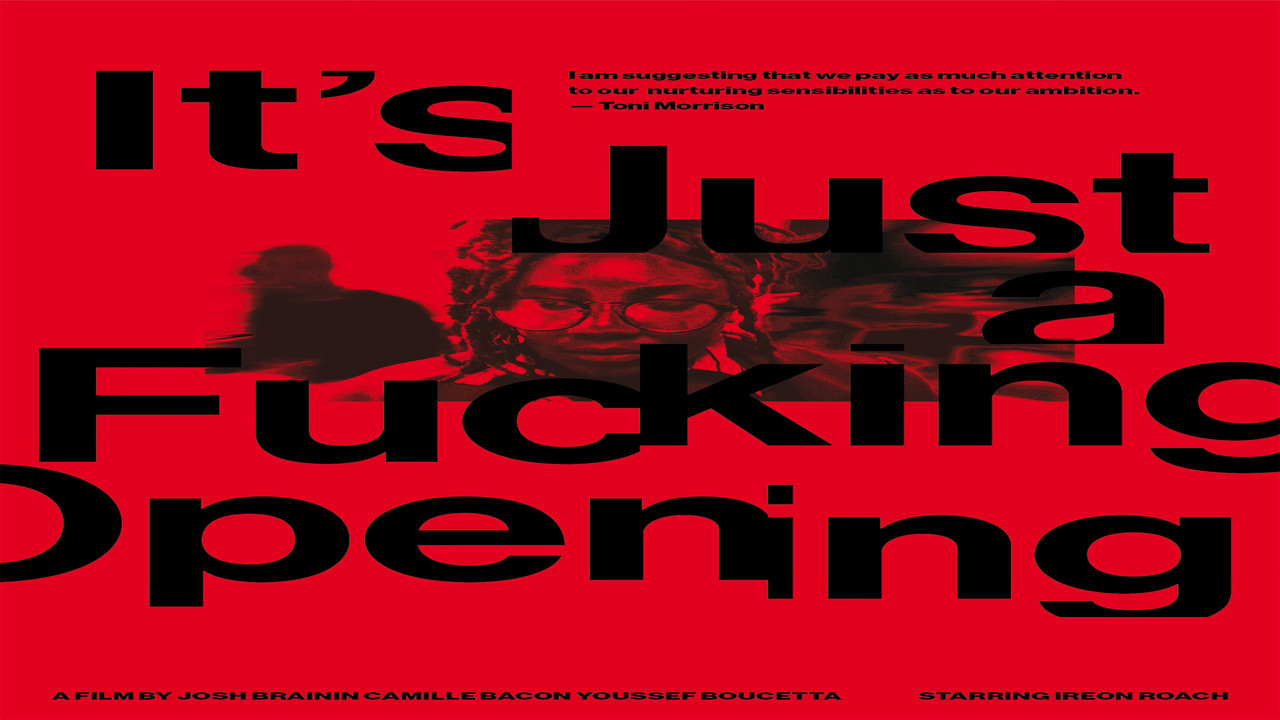 It's Just a Fucking Opening backdrop