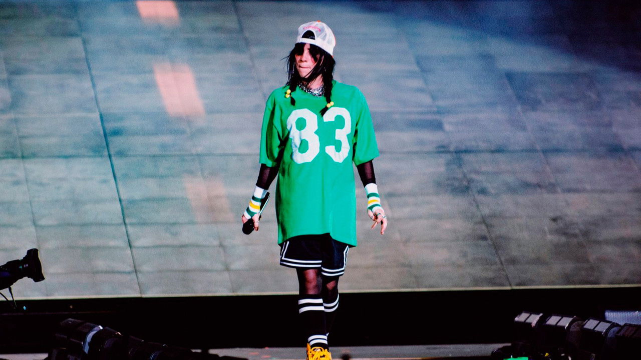 Billie Eilish Lollapalooza São Paulo backdrop