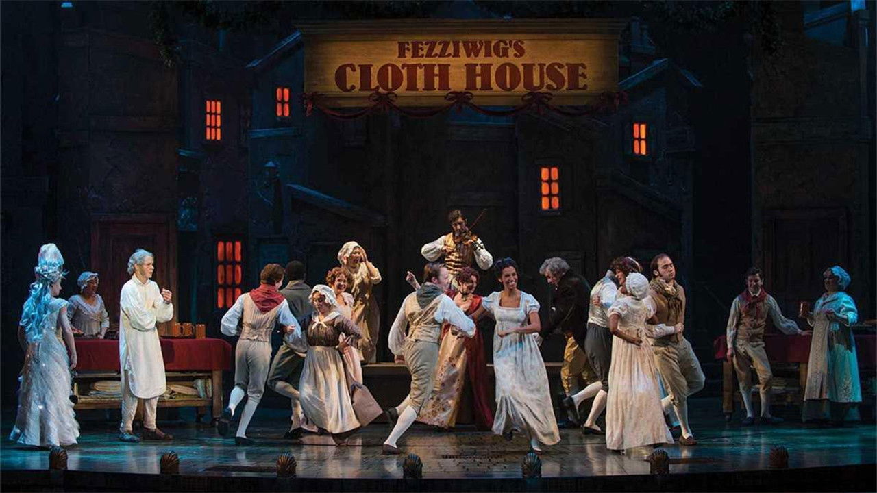 Milwaukee Rep: A Christmas Carol backdrop