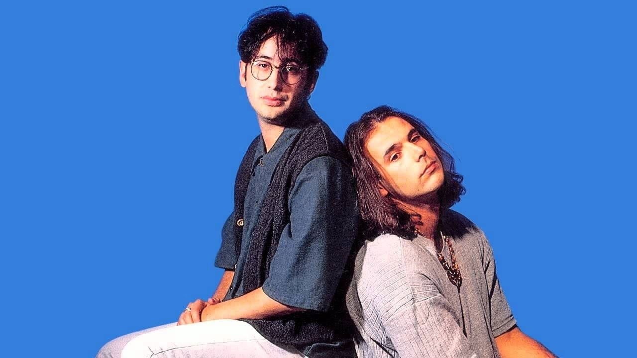 Newman and Baddiel in Pieces backdrop