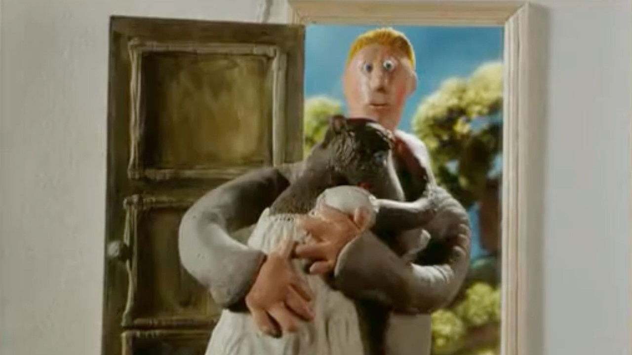 One Day a Man Bought a House backdrop