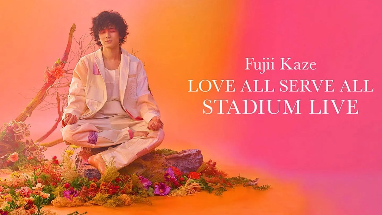 Fujii Kaze Love All Serve All Stadium Live backdrop