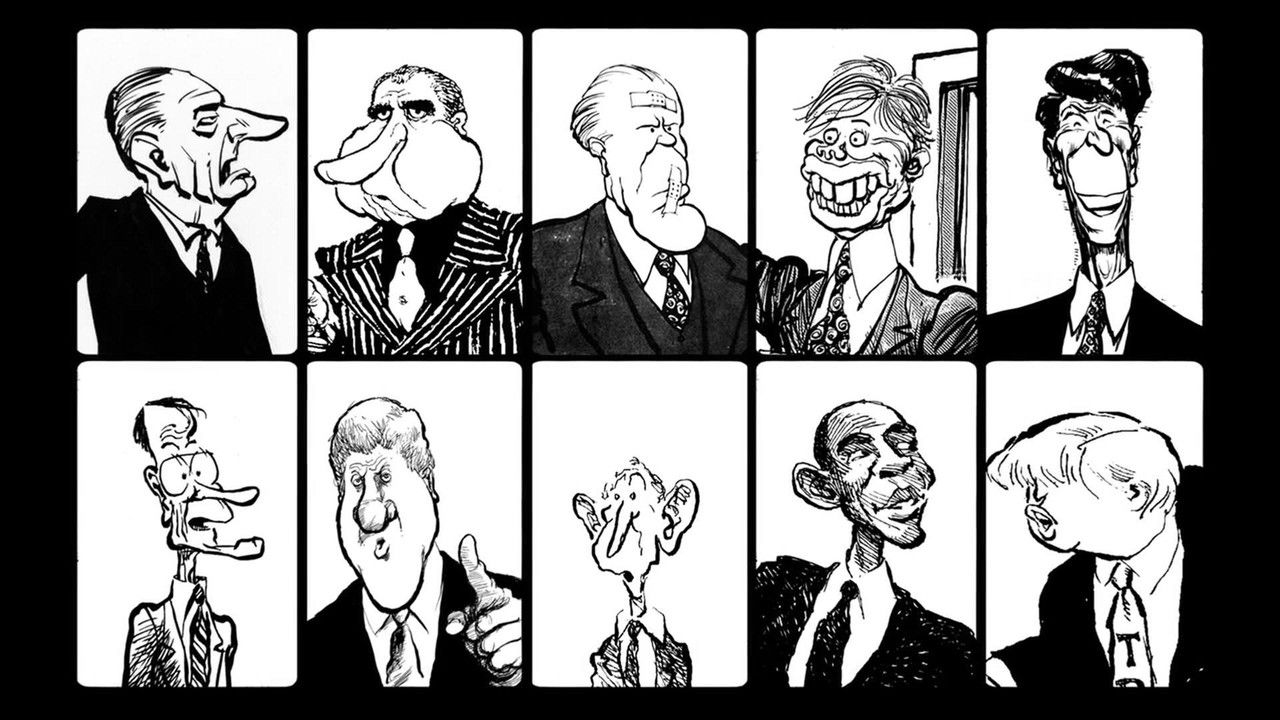 A Savage Art: The Life & Cartoons of Pat Oliphant backdrop