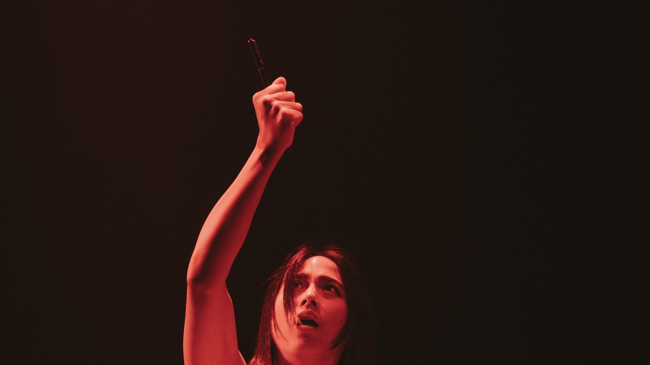 Plastic Girl backdrop