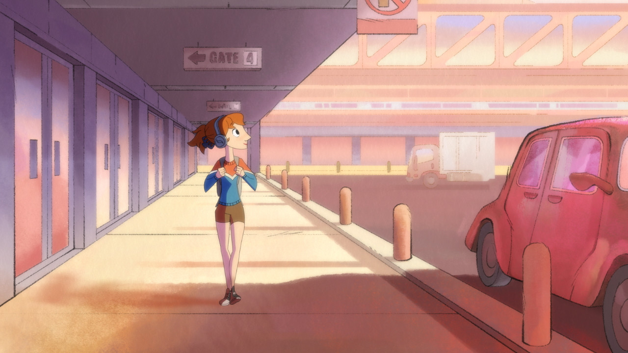 The Worm's-Eye View of the Bird backdrop