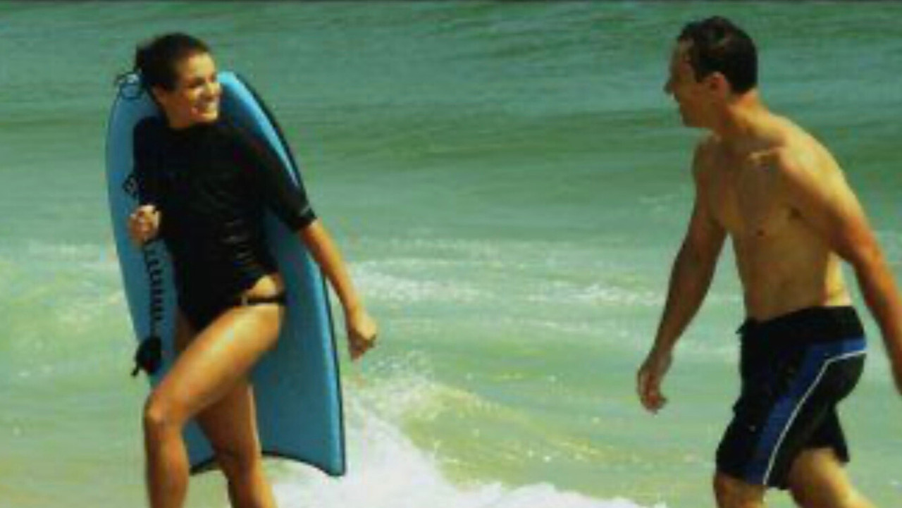 At the Jersey Shore backdrop