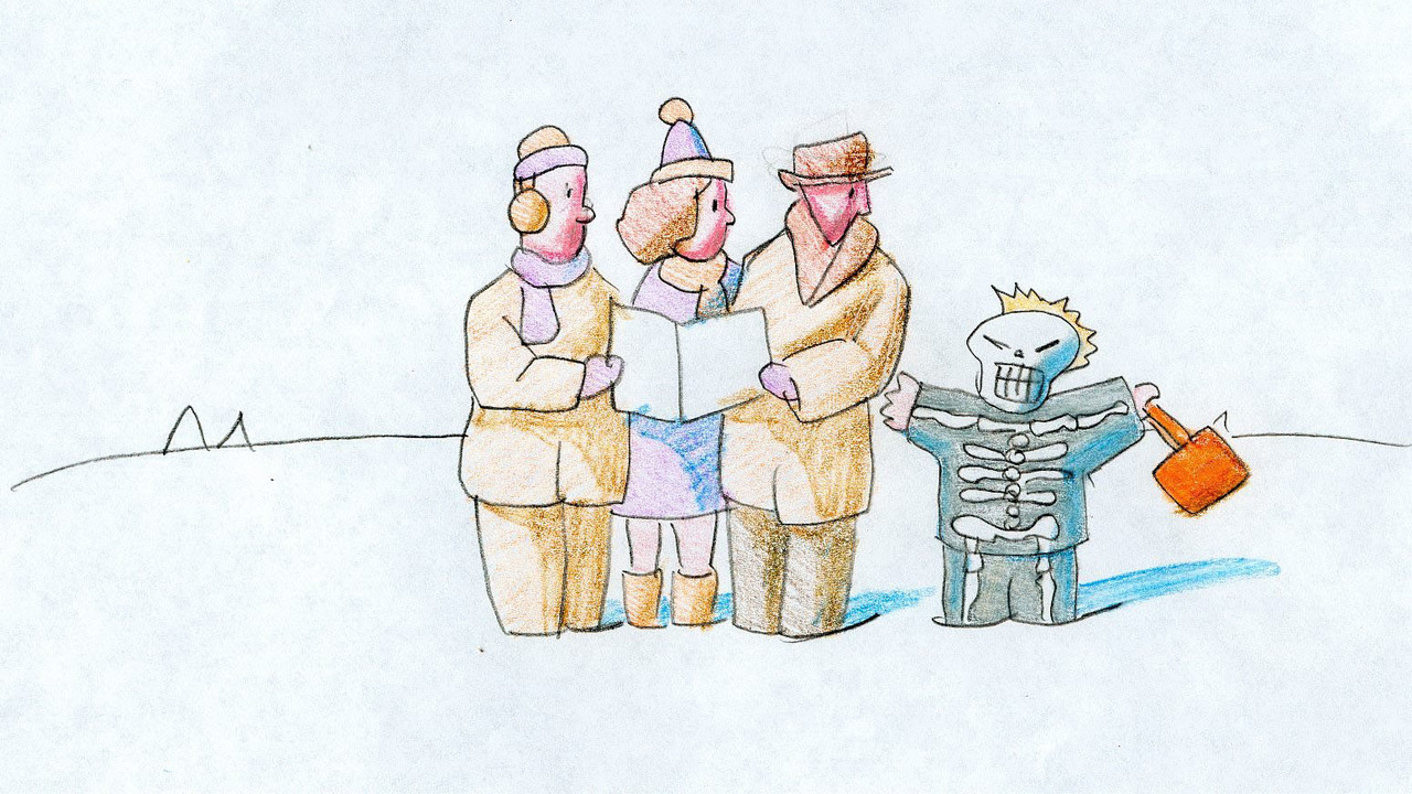 12 Tiny Christmas Tales backdrop