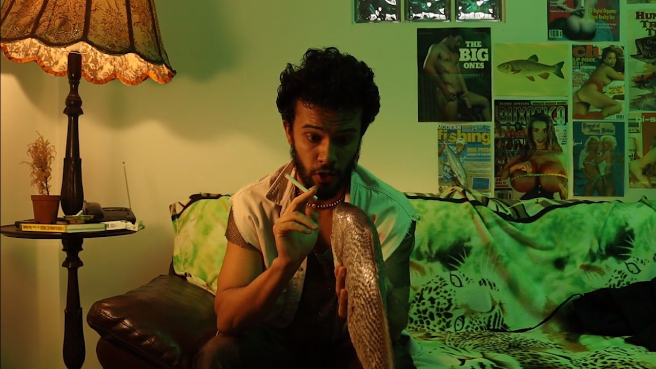 Peixes Elétricos backdrop