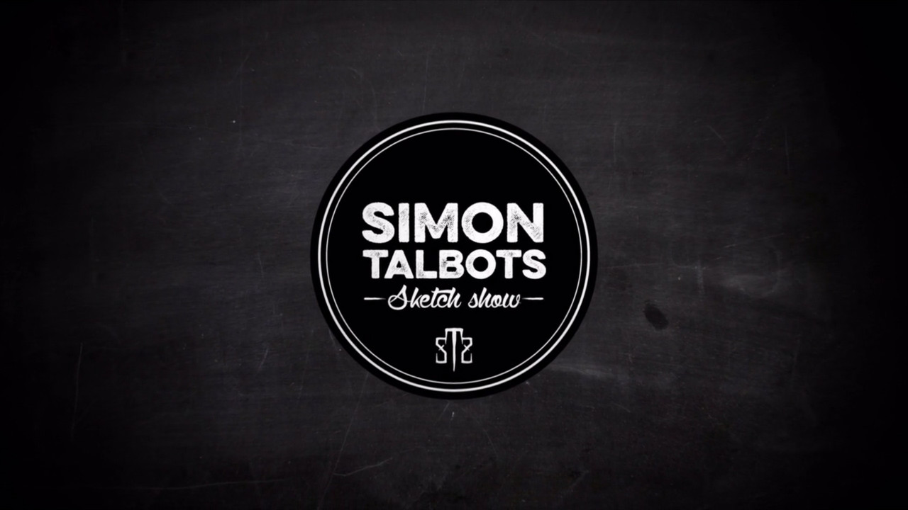 Simon Talbots sketch show backdrop