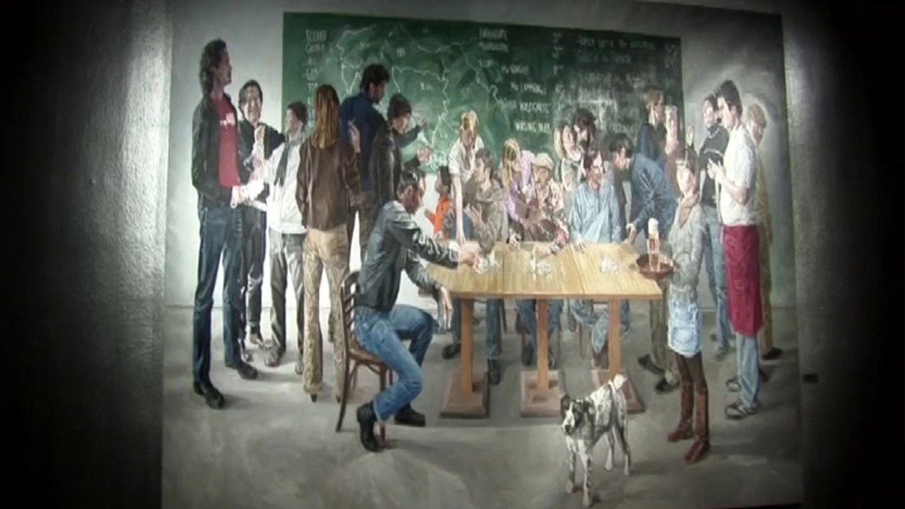 L. A. Unfinished backdrop