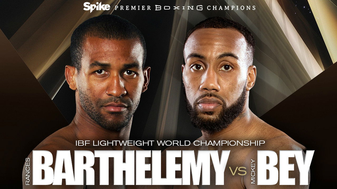 Rances Barthelemy vs. Mickey Bey backdrop