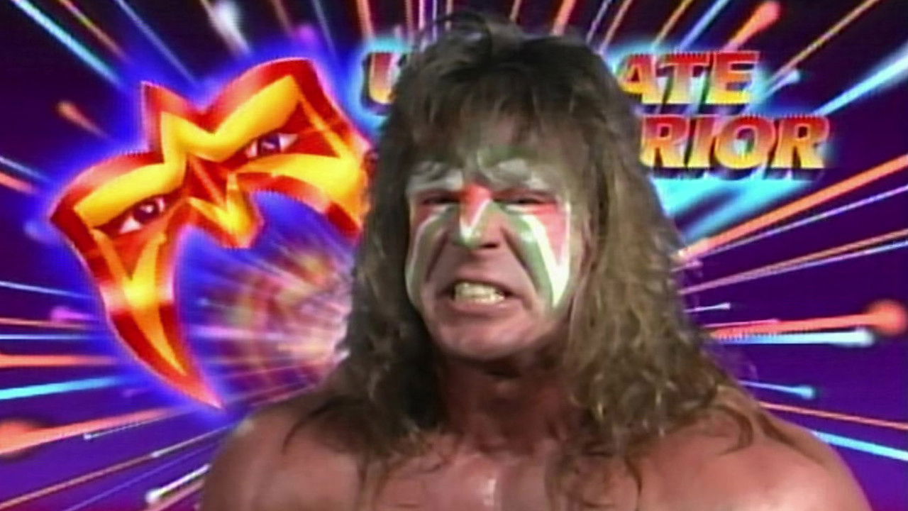 The Ultimate Warrior backdrop