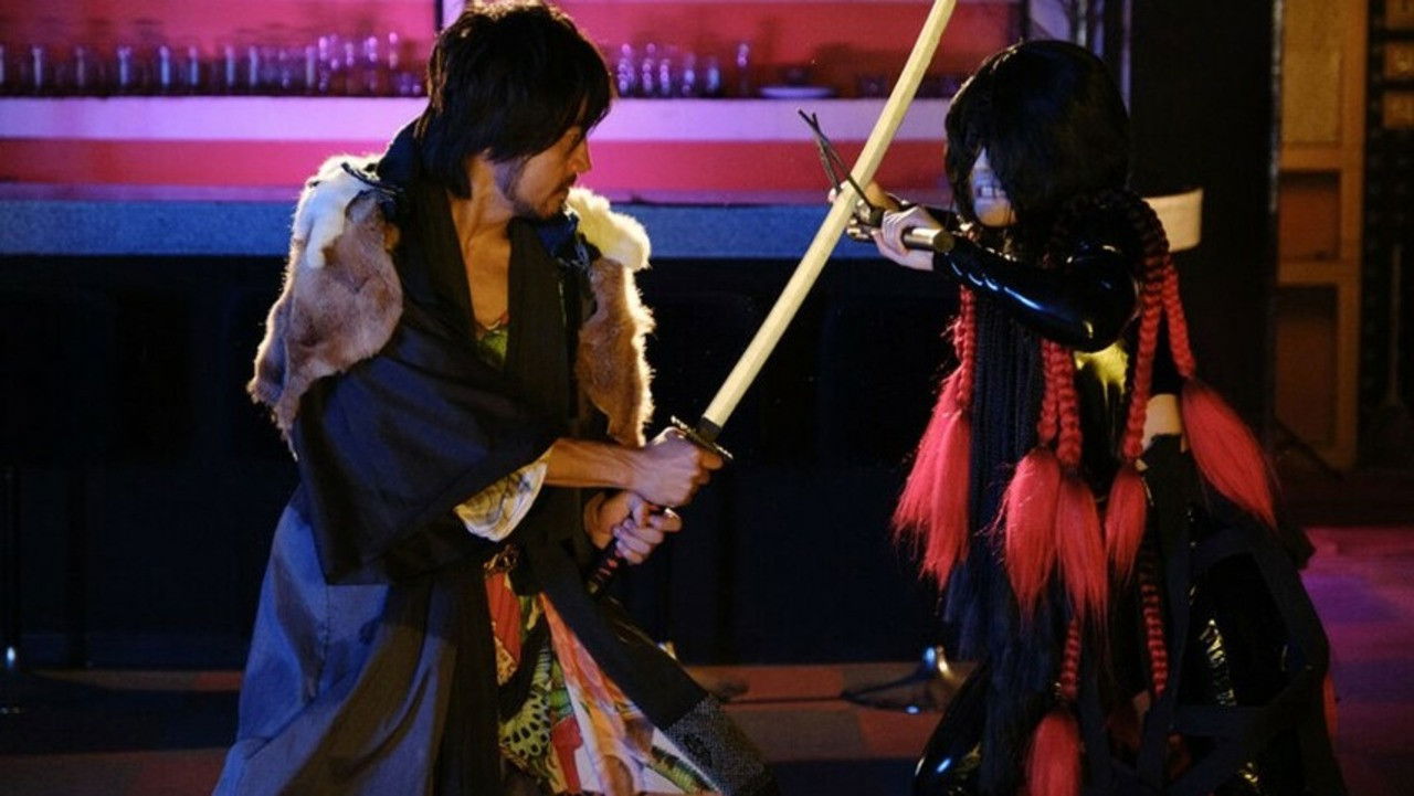 Samurai Ninja Onimanji backdrop