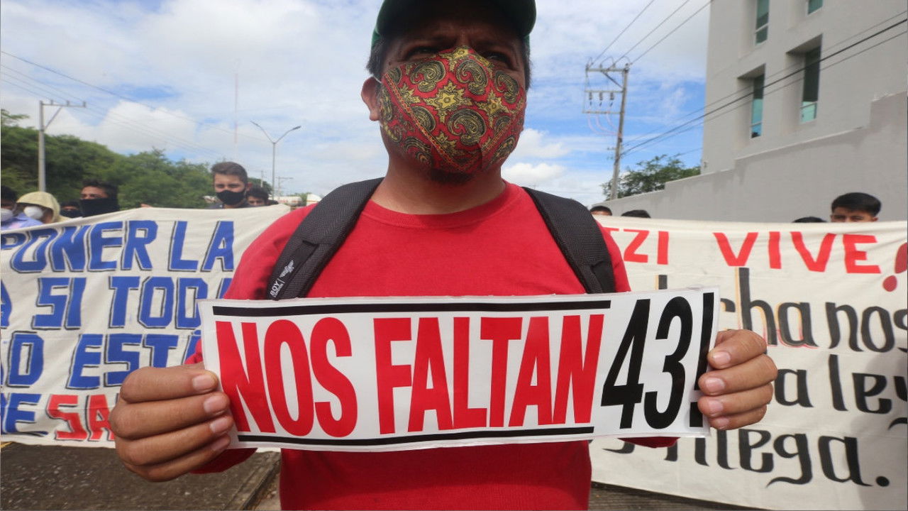 Ayotzinapa en mí backdrop