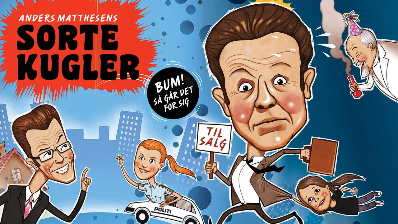 Black Balls backdrop